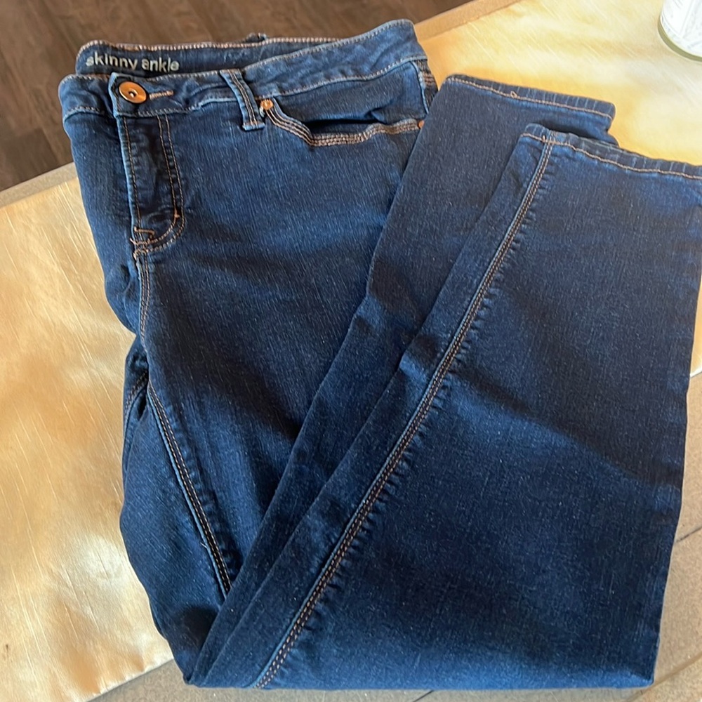 Dark Wash JCPenney jeans size 32/14